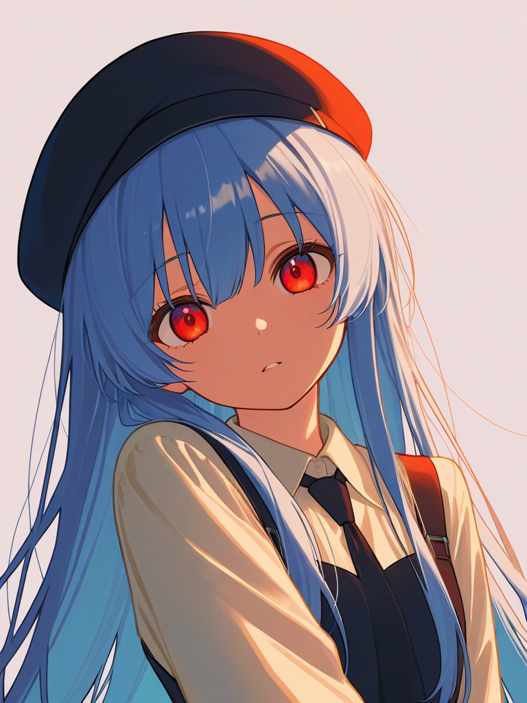 Hinanawi Tenshi — Touhou character card