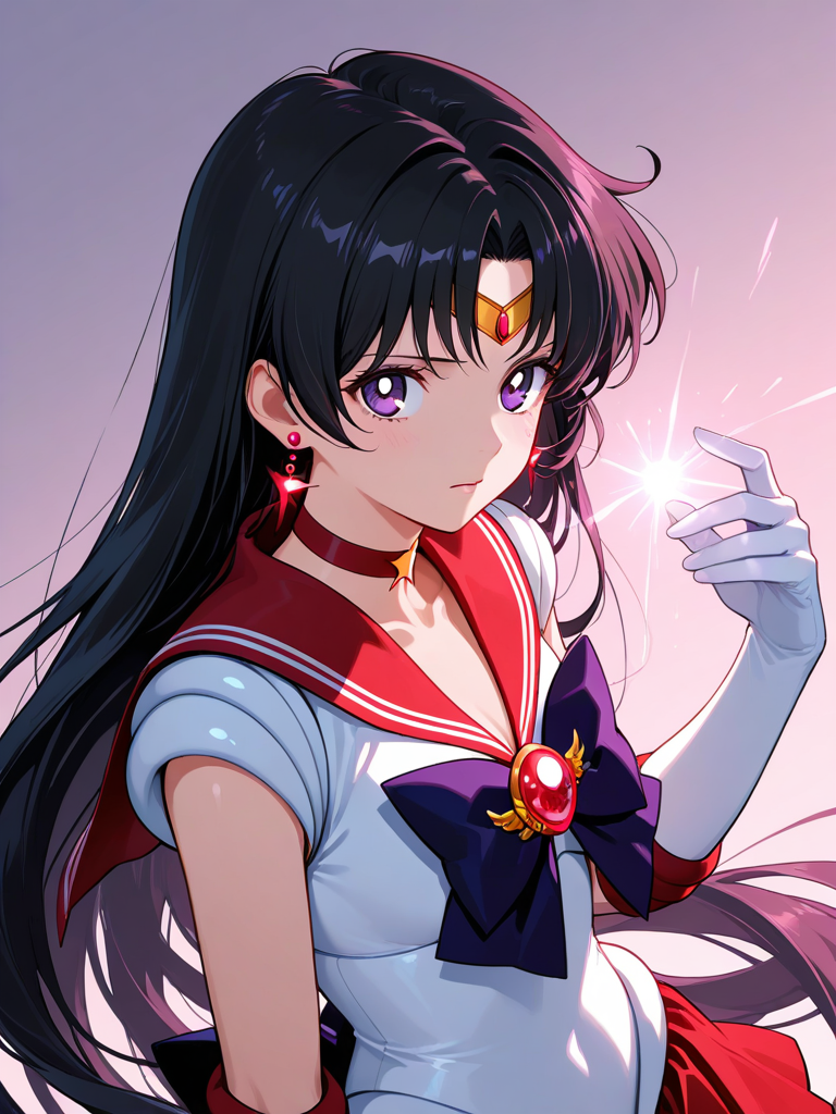Hino Rei — Bishoujo Senshi Sailor Moon character card
