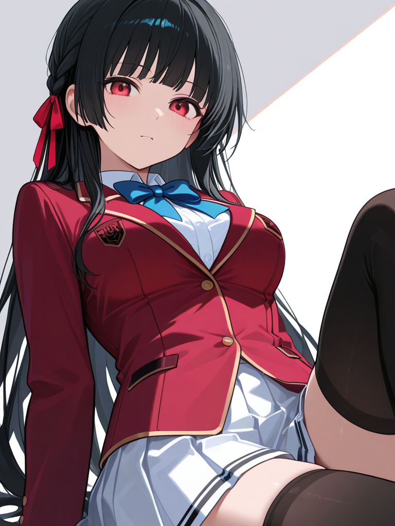 Horikita Suzune — Youkoso Jitsuryoku Shijou Shugi No Kyoushitsu E character card