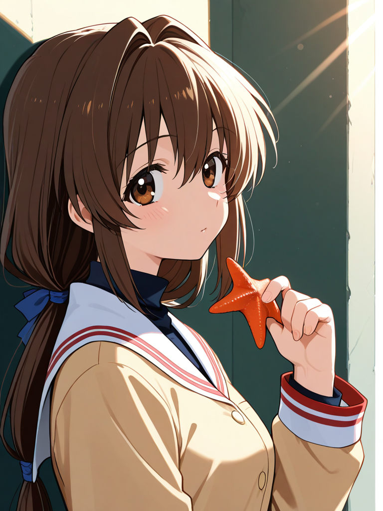 Ibuki Fuuko — Clannad character card