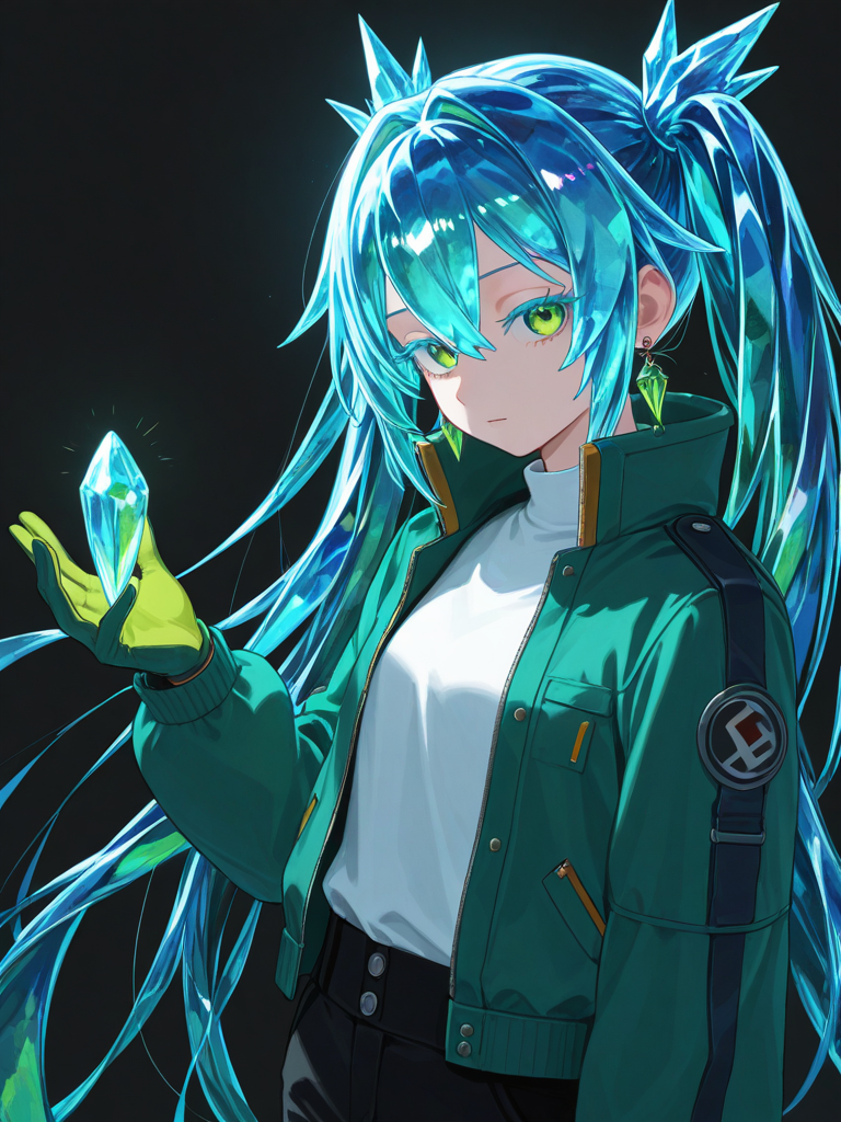 Ice Miku (Project Voltage) — Pokemon character card