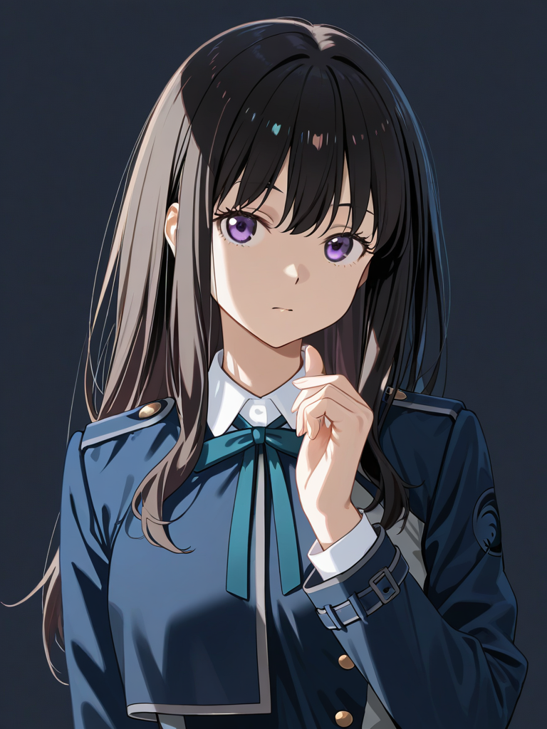 Inoue Takina — Lycoris Recoil character card