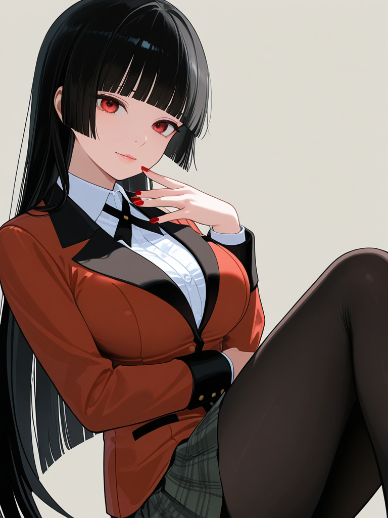 Jabami Yumeko — Kakegurui character card