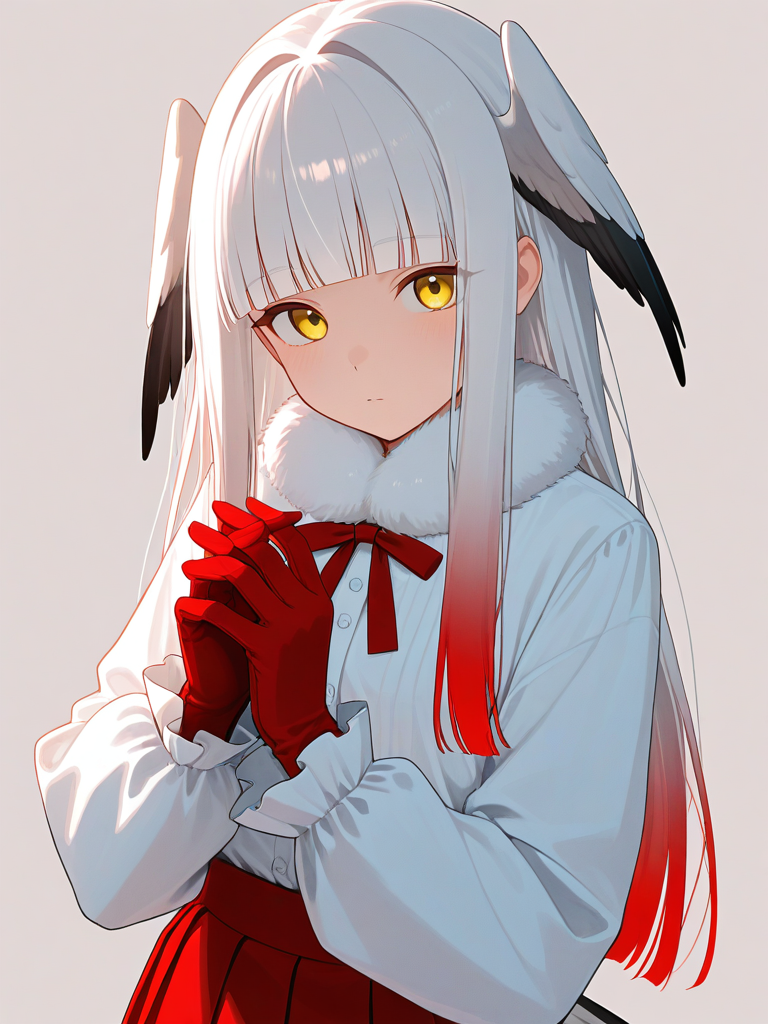 Japanese Crested Ibis (Kemono Friends) — Kemono Friends character card