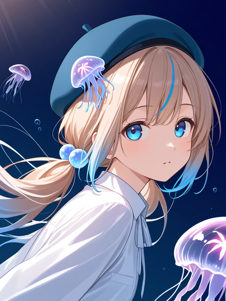 Jelee-chan — Yoru No Kurage Wa Oyogenai character card