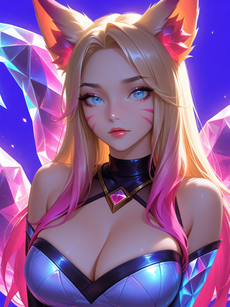K/da All Out Ahri — League Of Legends character card