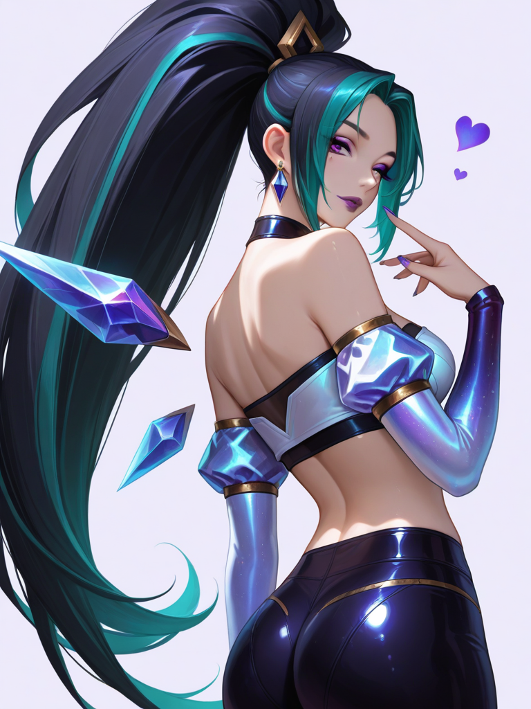 K/da All Out Kai'sa — League Of Legends character card