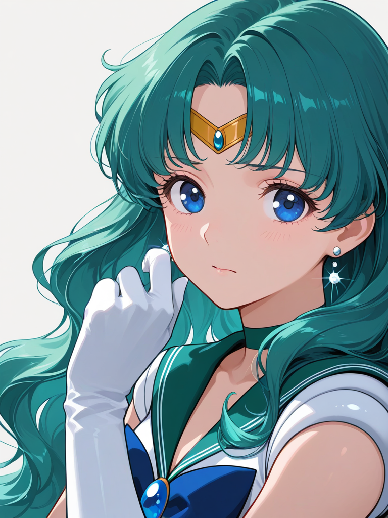 Kaiou Michiru — Bishoujo Senshi Sailor Moon character card
