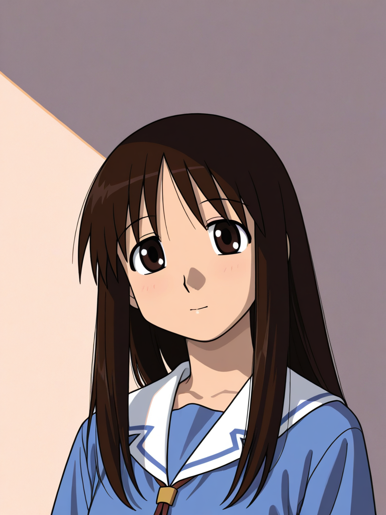 Kasuga Ayumu — Azumanga Daioh character card