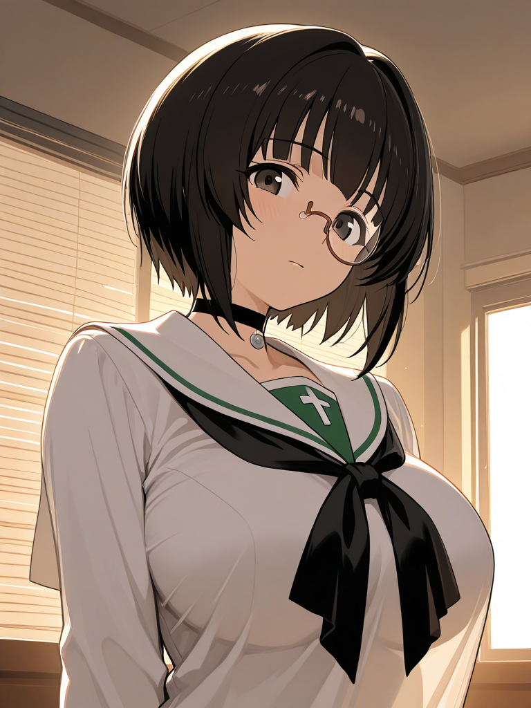Kawashima Momo — Girls Und Panzer character card