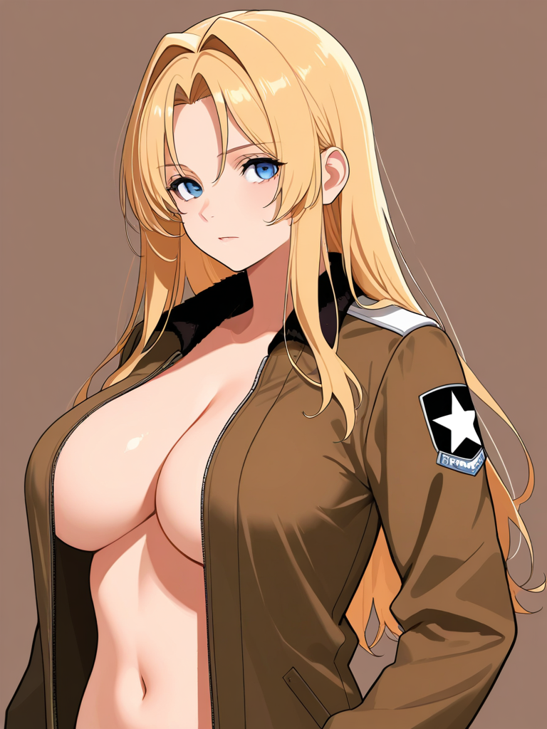 Kay (Girls Und Panzer) — Girls Und Panzer character card