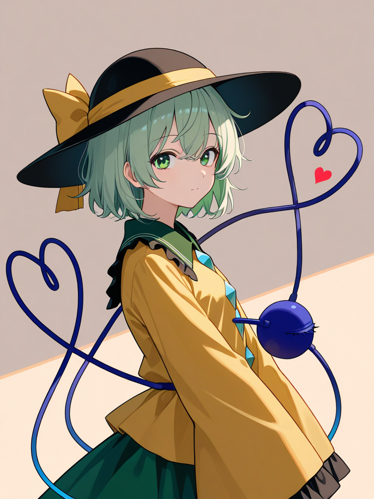 Komeiji Koishi — Touhou character card