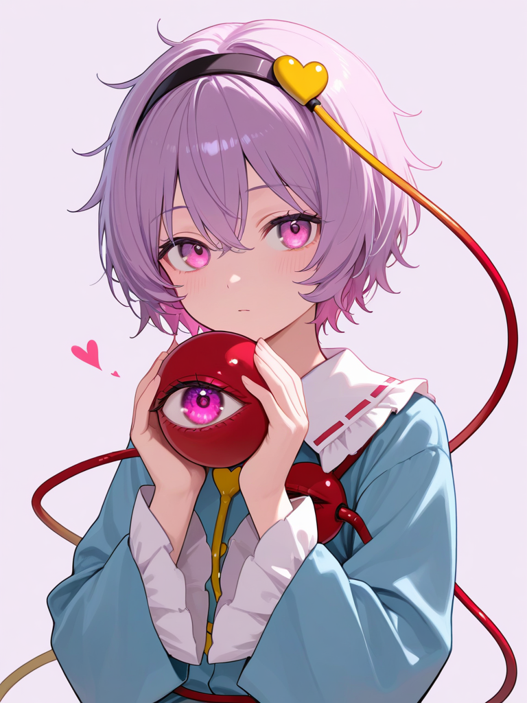 Komeiji Satori — Touhou character card