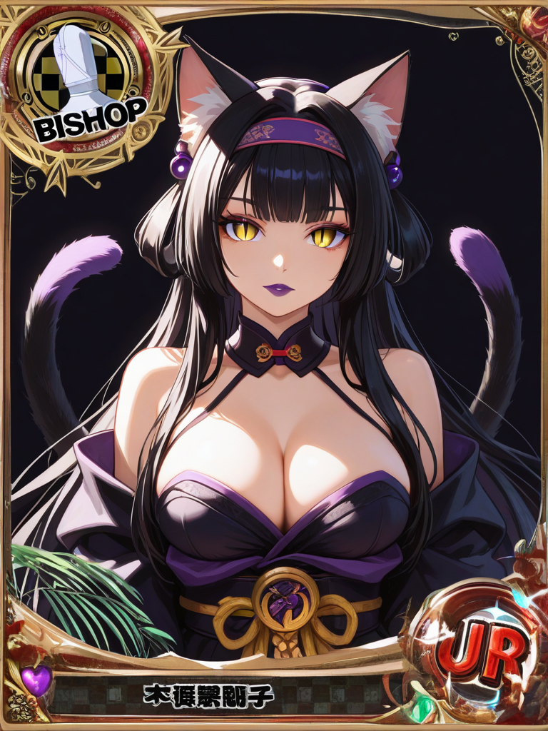 Kuroka (High School Dxd) — High School Dxd character card