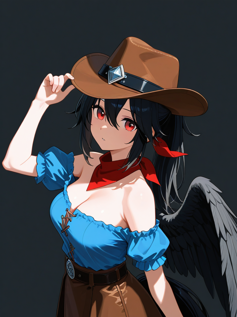 Kurokoma Saki — Touhou character card