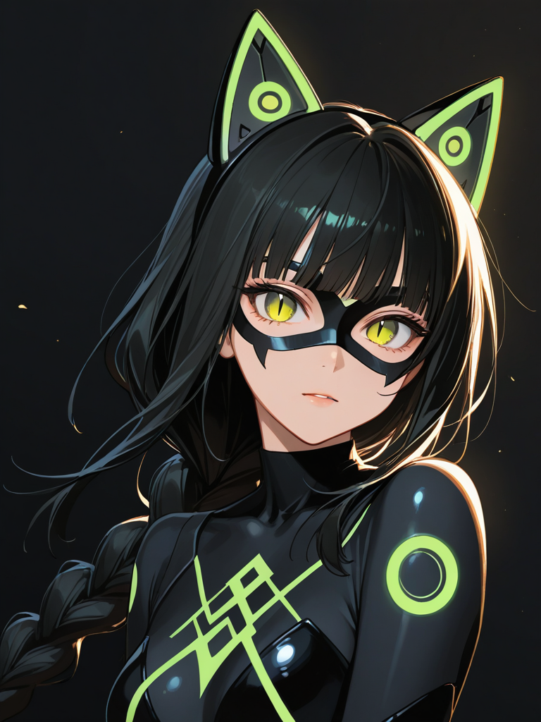 Lady Noir — Miraculous Ladybug character card