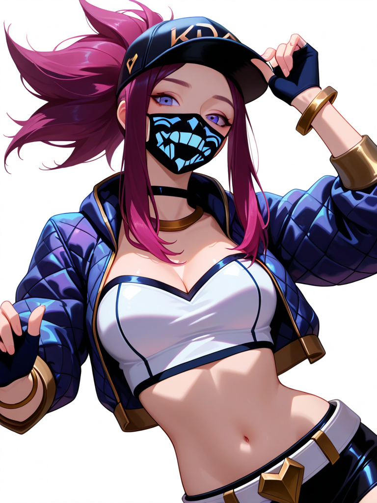 K/da Akali — League Of Legends character card