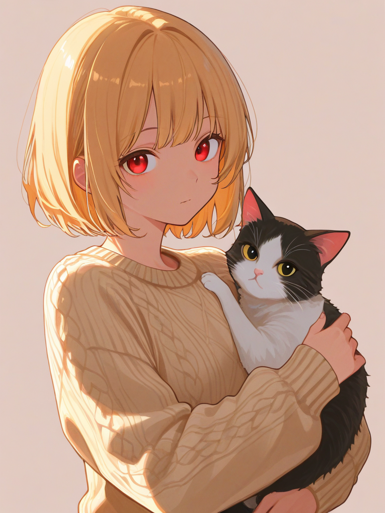 Len (Cat) — Tsukihime character card