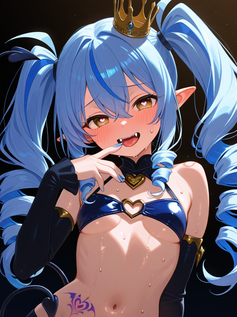 Lewisia Aquablue — Bombergirl character card