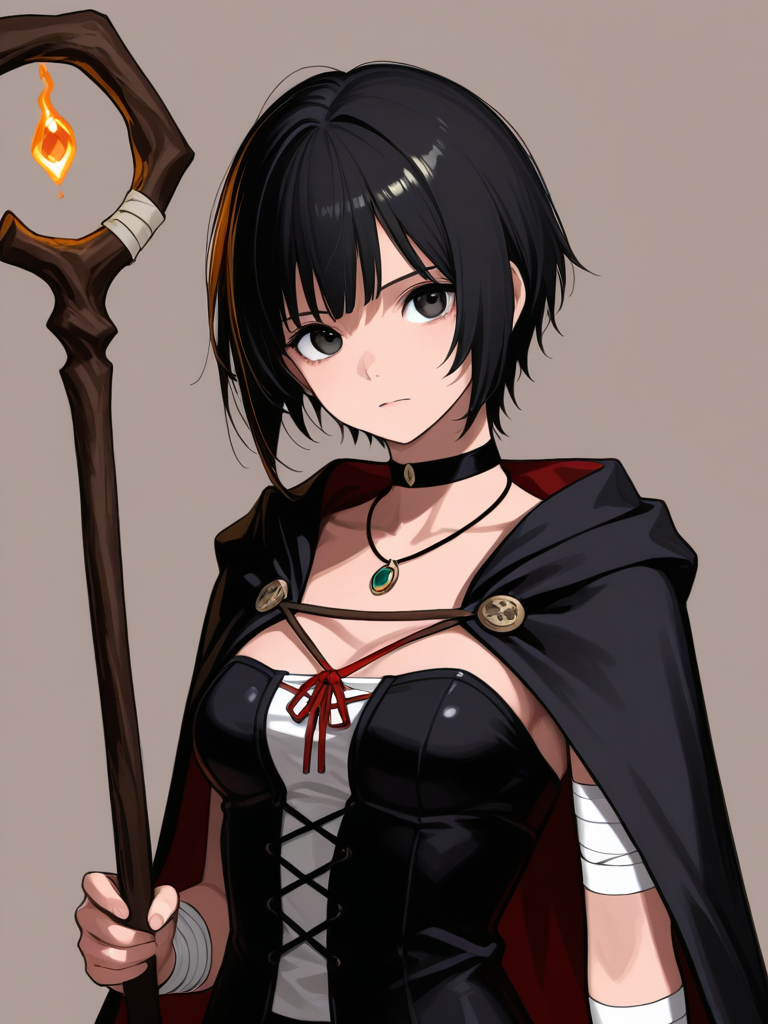 Maiden In Black — Demon's Souls character card