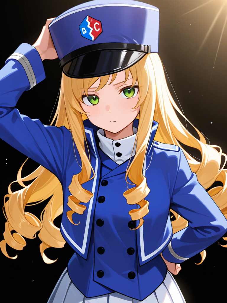 Marie (Girls Und Panzer) — Girls Und Panzer character card