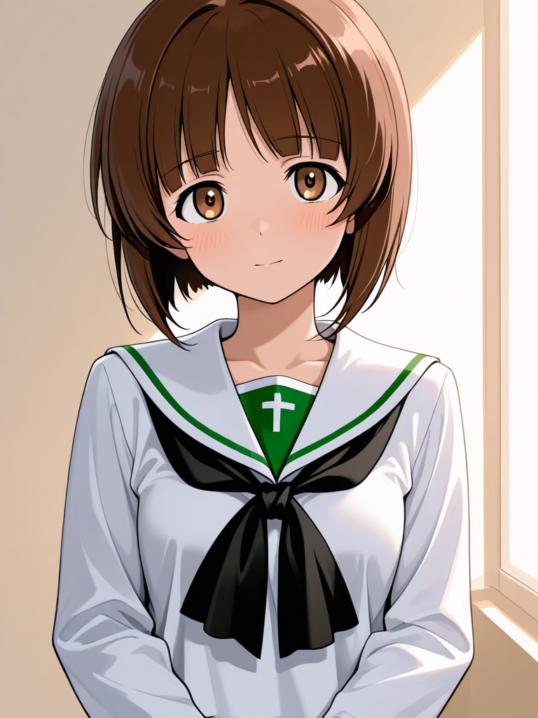 Maruyama Saki — Girls Und Panzer character card