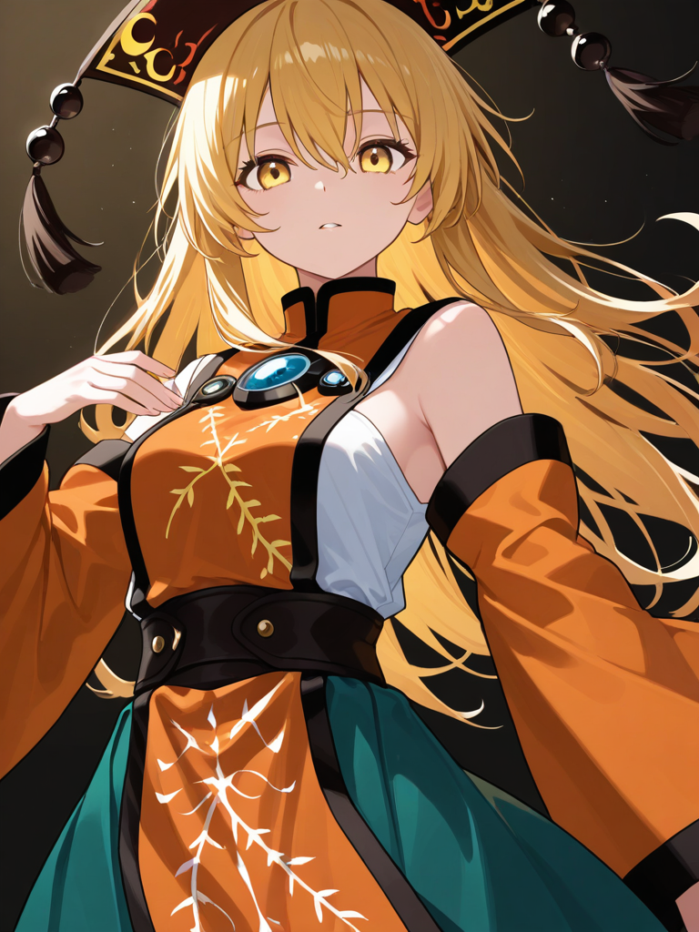 Matara Okina — Touhou character card