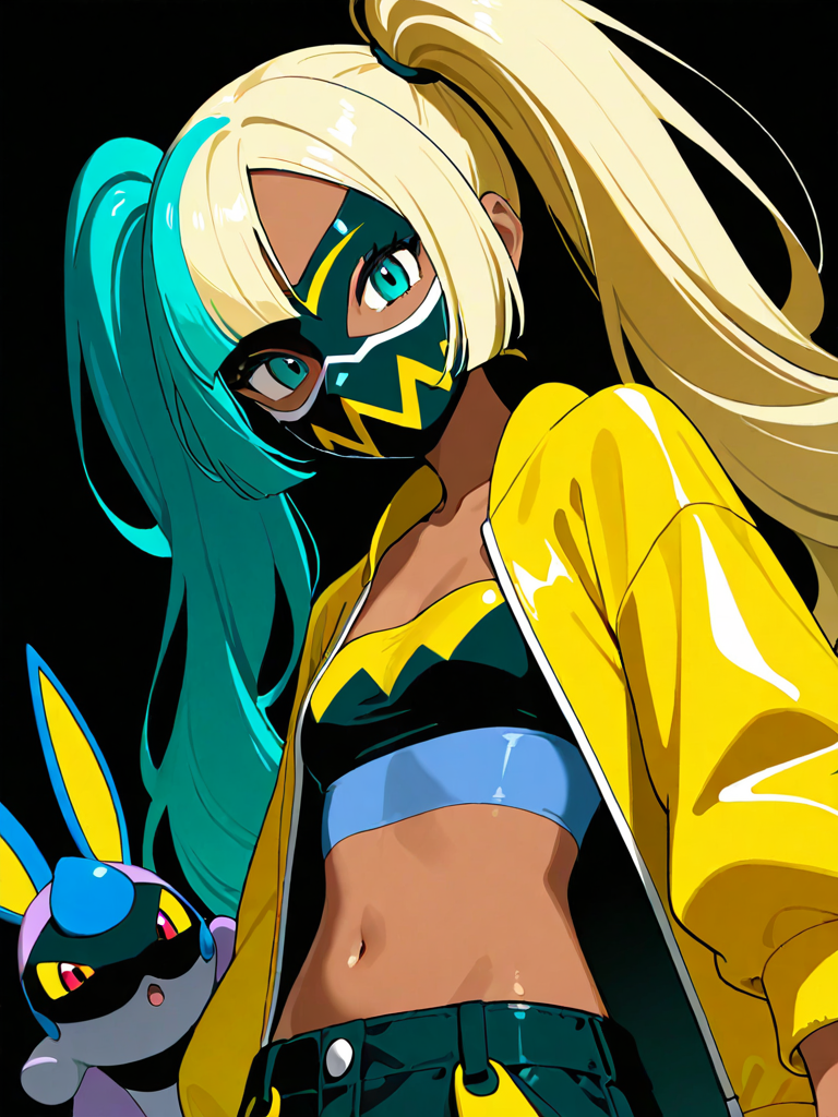 Mega Eelektross — Pokemon character card