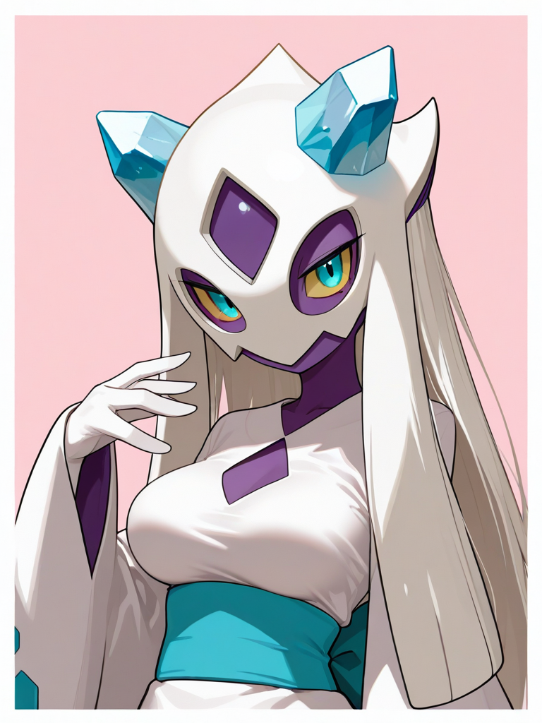 Mega Froslass — Pokemon character card