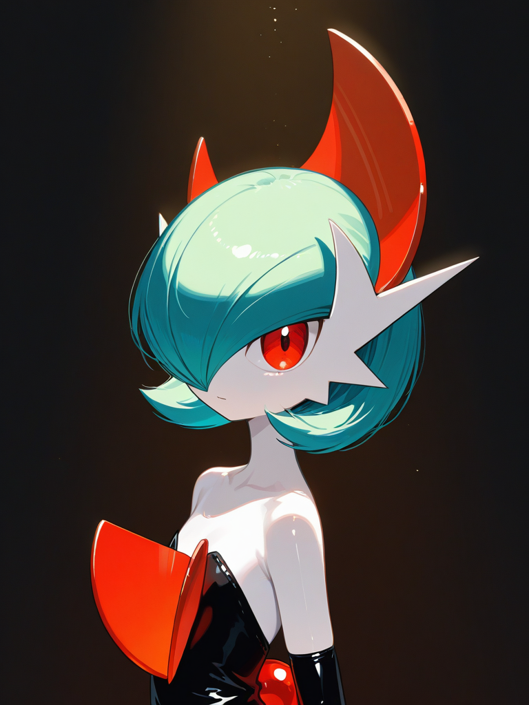 Mega Gardevoir — Pokemon character card