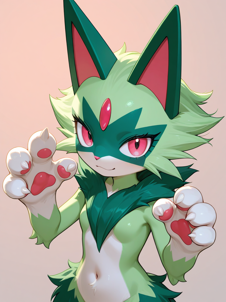 Meowscarada — Pokemon character card