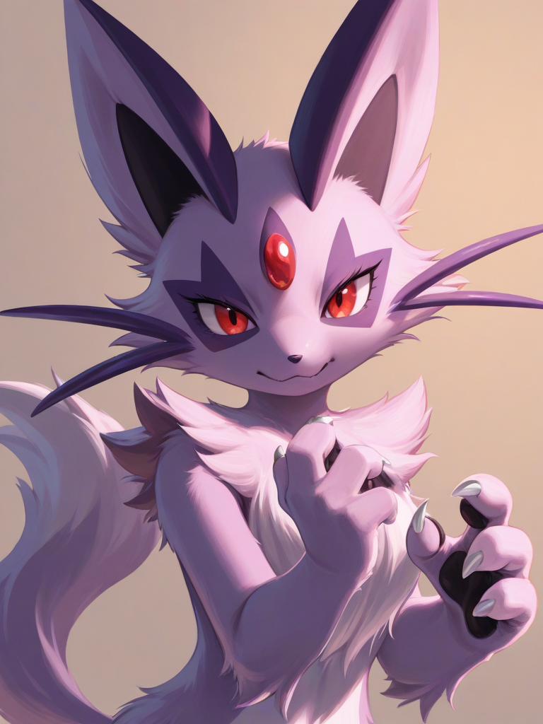 Mienshao — Pokemon character card