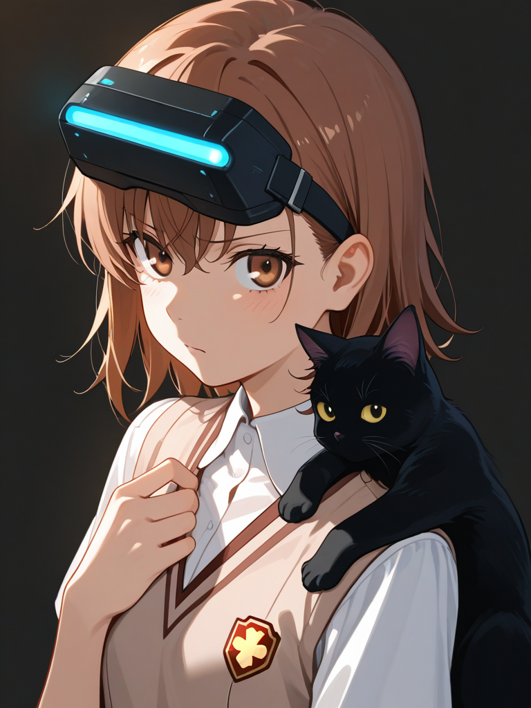 Misaka Imouto 10032'S Cat — Toaru Majutsu No Index character card