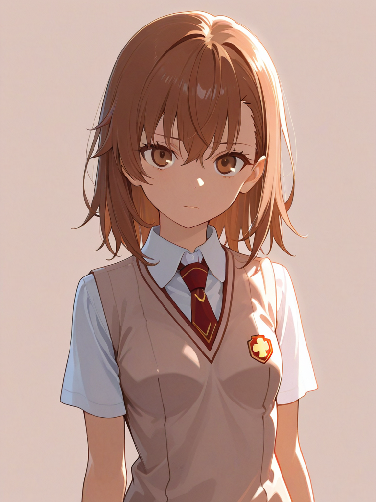 Misaka Mikoto — Toaru Majutsu No Index character card