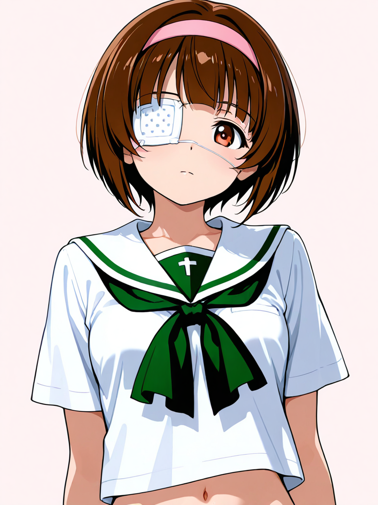 Momogaa (Girls Und Panzer) — Girls Und Panzer character card