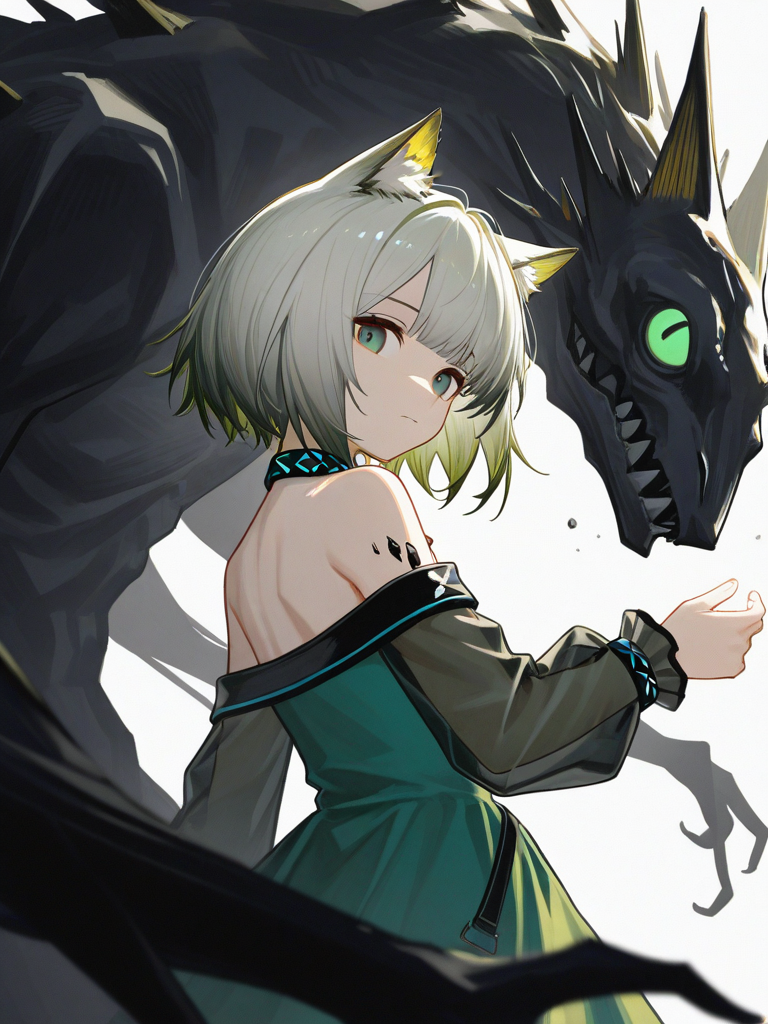 Mon3tr (Arknights) — Arknights character card