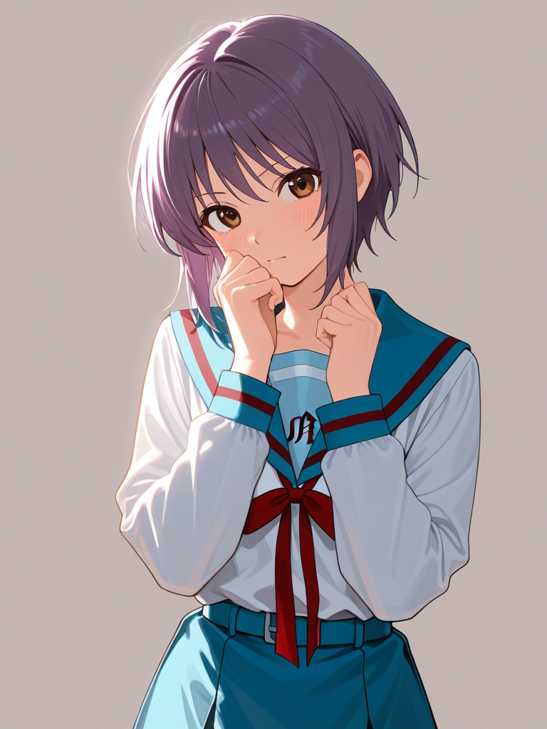 Nagato Yuki — Suzumiya Haruhi No Yuuutsu character card