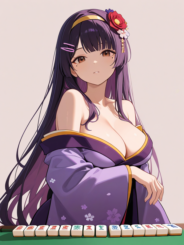 Nikaidou Miki — Mahjong Soul character card