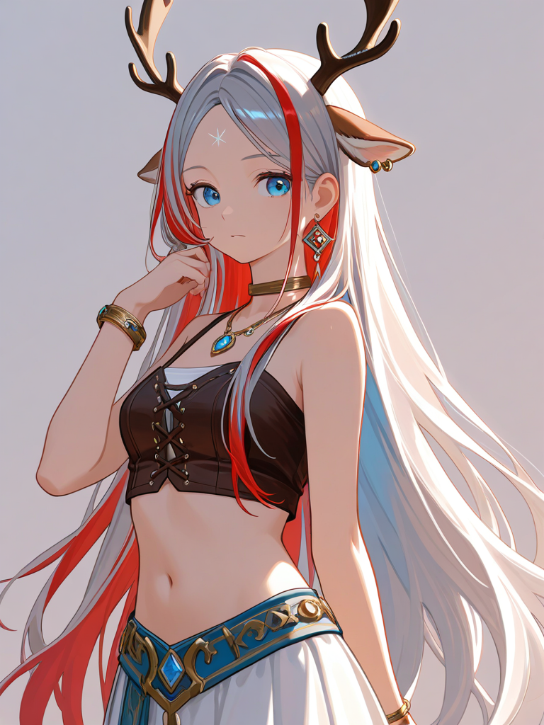 Nine-colored Deer — Arknights character card