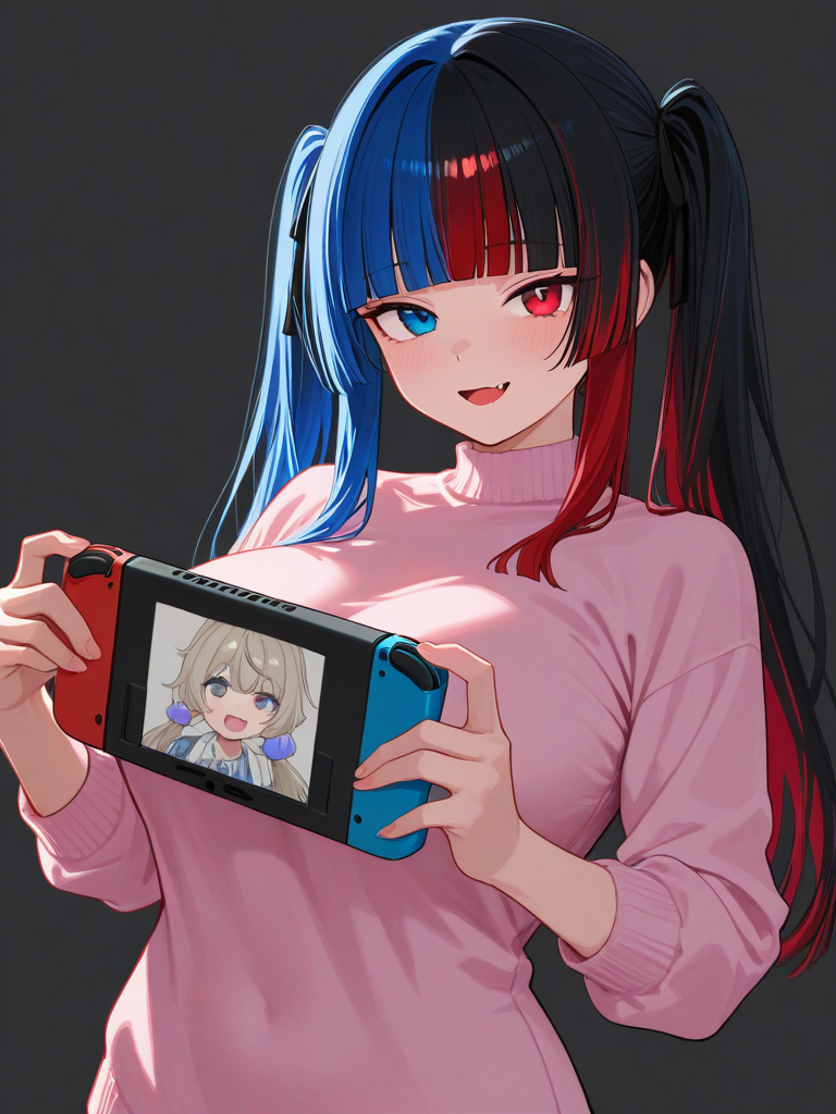 Nintendo Switch (Personification) — Original character card