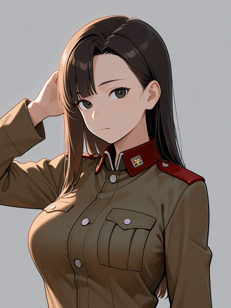 Nishi Kinuyo — Girls Und Panzer character card