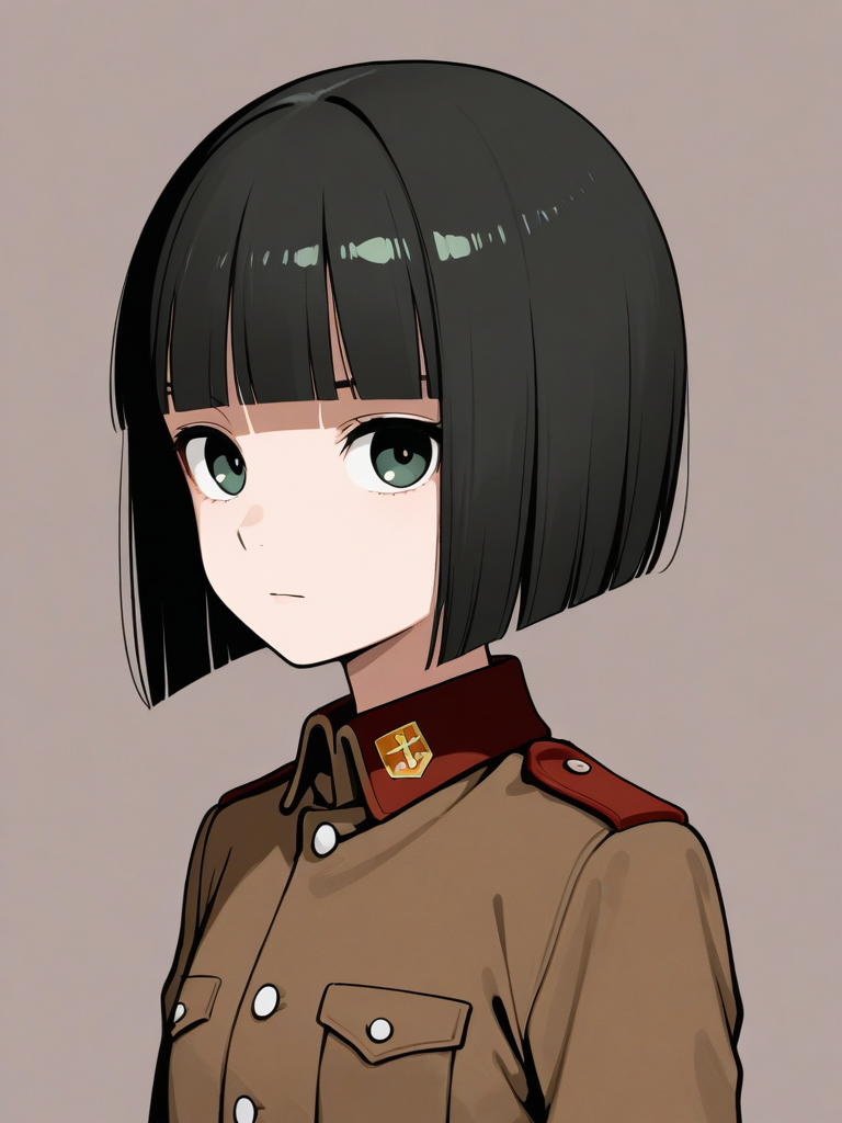 Nishihara Yasoko — Girls Und Panzer character card