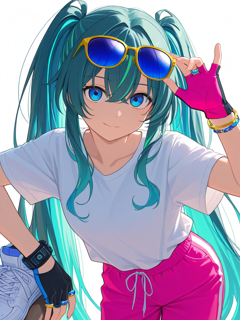 Normal Miku (Project Voltage) — Pokemon character card