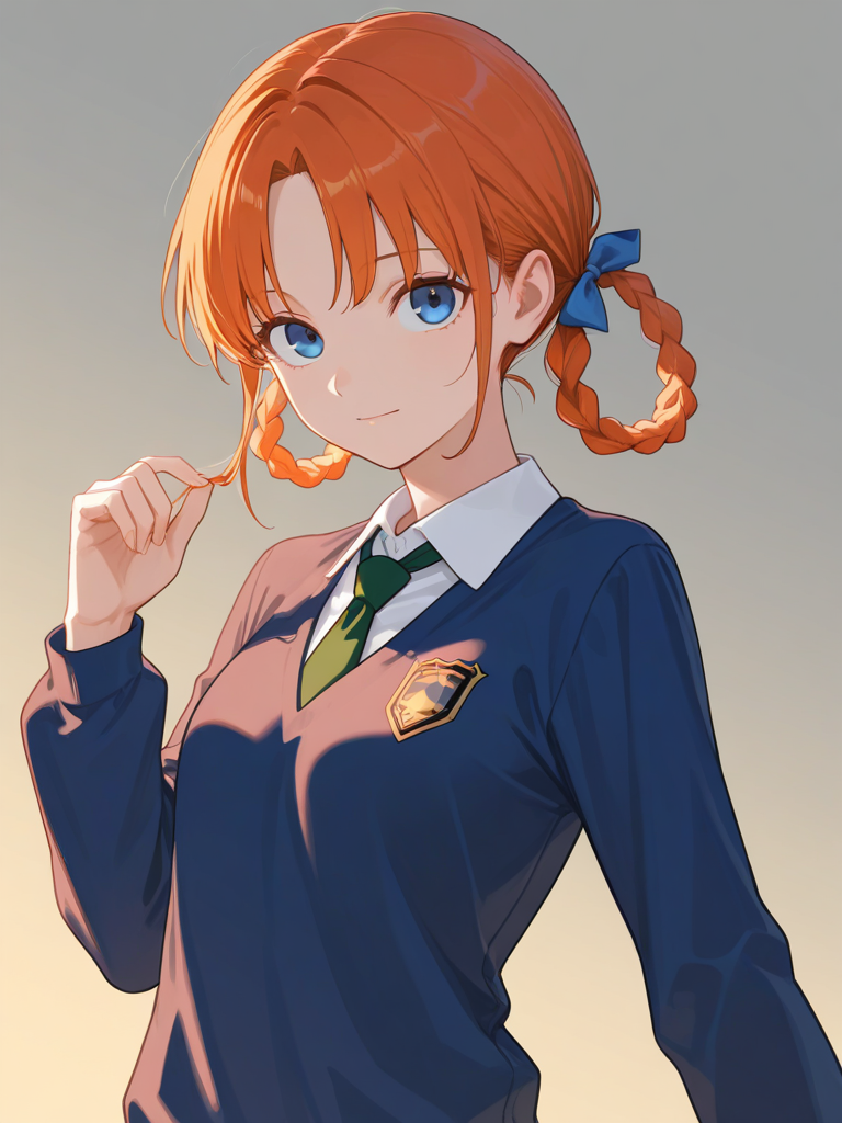Orange Pekoe (Girls Und Panzer) — Girls Und Panzer character card