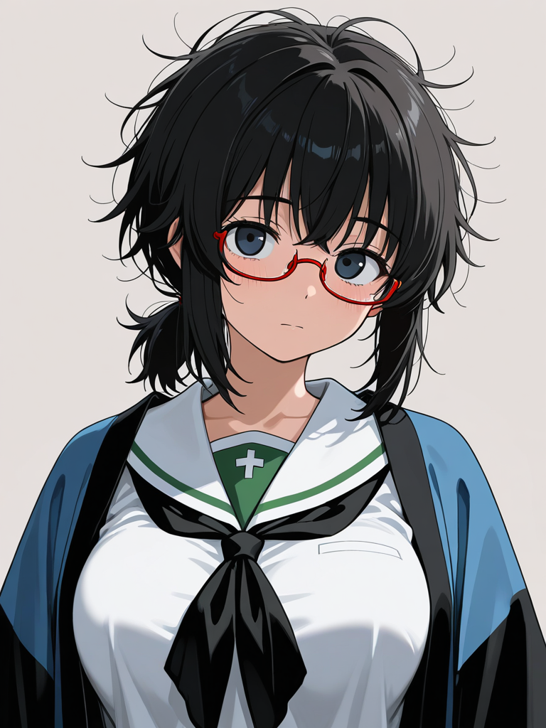 Oryou (Girls Und Panzer) — Girls Und Panzer character card