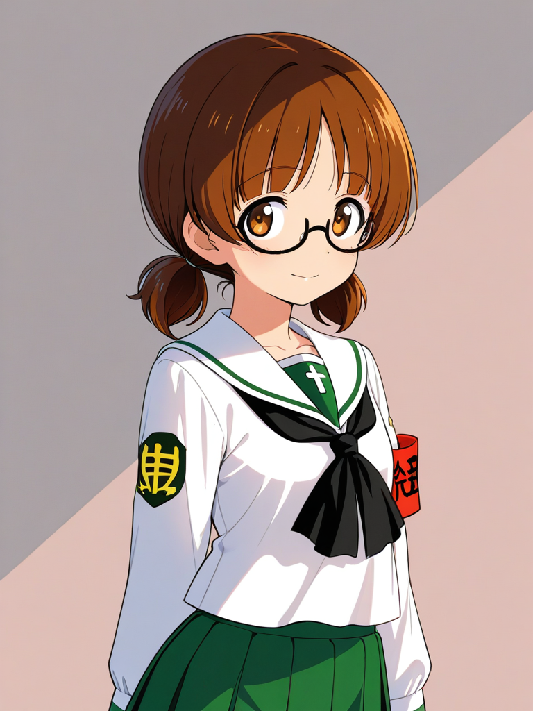 Ou Taiga — Girls Und Panzer character card