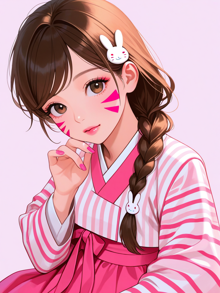 Palanquin D.va — Overwatch character card
