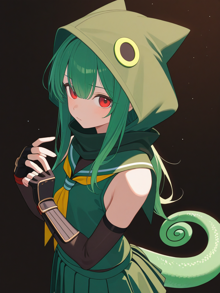 Panther Chameleon (Kemono Friends) — Kemono Friends character card