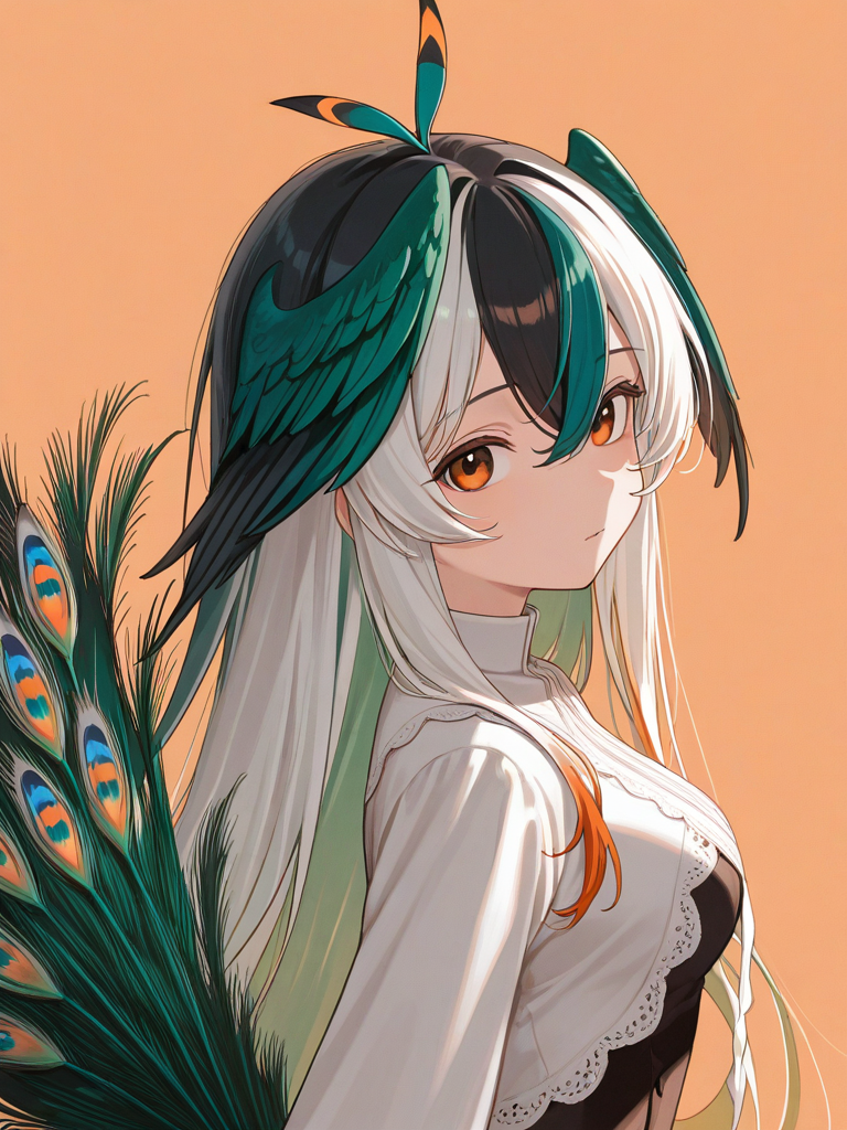 Peafowl (Kemono Friends) — Kemono Friends character card