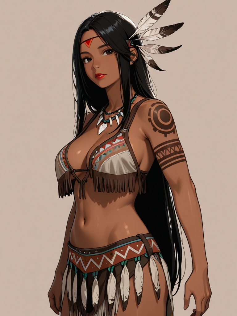 Pocahontas (Disney) — Pocahontas character card